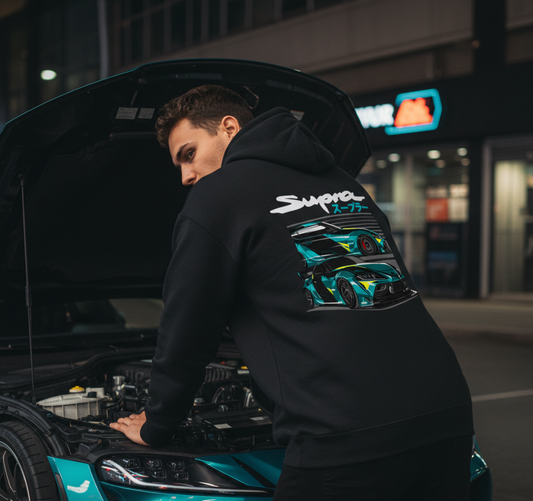 Supra Speed Delusion Oversized Hoodie